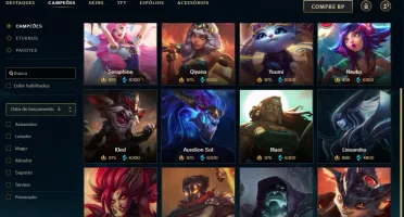Conta LoL OURO