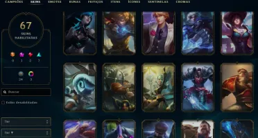 Conta LoL OURO