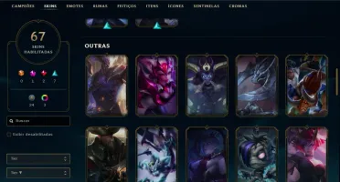 Conta LoL OURO