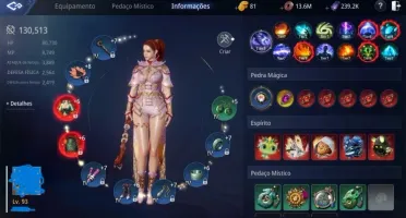 Conta MIR 4 Maga Lvl 93 CP: 130k