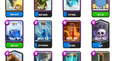 Conta Clash Royale lvl 12, mestre 2
