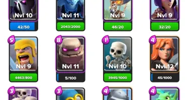 Conta Clash Royale lvl 12, mestre 2