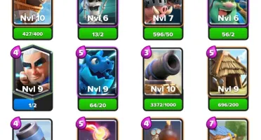 Conta Clash Royale lvl 12, mestre 2