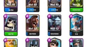 Conta Clash Royale lvl 12, mestre 2