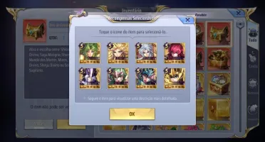 SAINT SEIYA AWAKENING - COM GEMAS AVANÇADAS E LIVROS