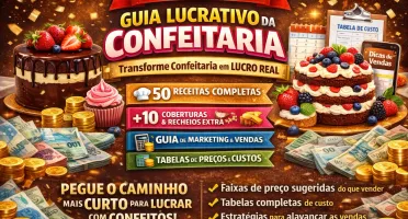 50 Receitas de Bolos Completas e Validadas