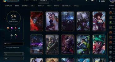 CC LoL topzera LV101 Skins maneras