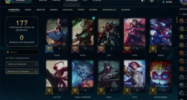 CC LoL topzera LV101 Skins maneras