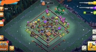 CLASH OF CLANS - CV13 QUASE FULL BARATO