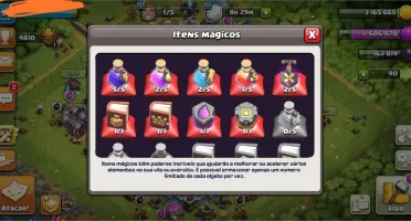 CLASH OF CLANS - CV13 QUASE FULL BARATO