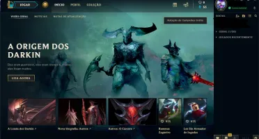 Conta LoL lvl 46 Unranked