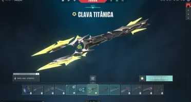 Conta Valorant com Karambit Saqueador e duas skins de Vandal