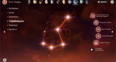 Genshin Impact - AR 50 - Diluc + Zhongli + Venti e outros