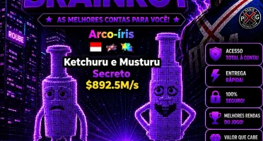🧠 Roube Um Brainrot | 6 Contas Disponíveis | Até 1,18B/S