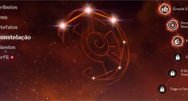 Conta Genshin com 5 personagens 5*