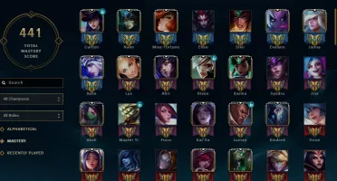 Conta UNRANKED SOLO - +100 campeões 50 skins e ícones raros