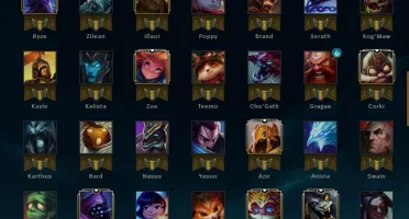 Conta UNRANKED SOLO - +100 campeões 50 skins e ícones raros