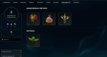 Conta lol mestre