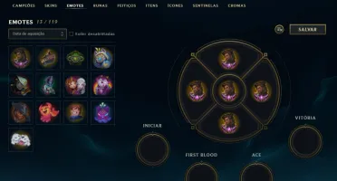 Conta lol mestre