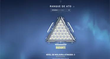 Conta Radiante com várias skins e amuleto de Radiante.