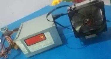 COOLER PCYES ZERO K Z2 E FONTE PARA PC