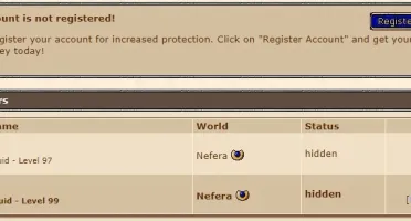 DRUID 99 E 97 EM NEFERA (SEM REGISTRO)