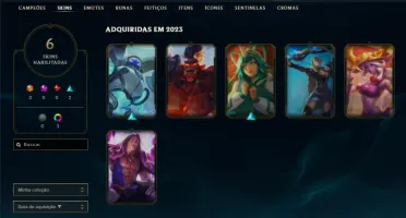 Prata 2 com 35 Champs e 6 Skins ( MAIN SUP )
