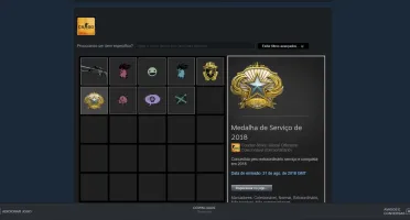 CONTA STEAM CSGO PRIME COM SKINS| DEAD BY DAYLIGHT | RDR2