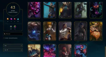 Conta Platina com Skin Mitica