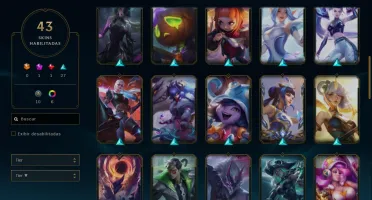 Conta Platina com Skin Mitica