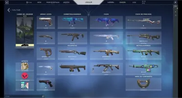Conta de Valorant com 16 Skins da loja!