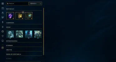 Conta PLATINA 1 - 75pdl| 55% Win - Lol (League Of Legends) E
