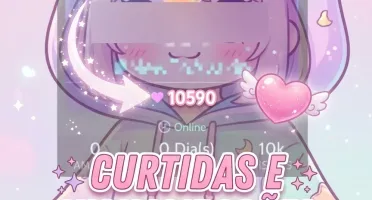 Curtidas e visualizações🌺