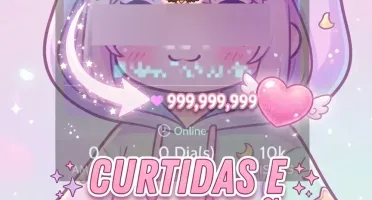 Curtidas e visualizações🌺