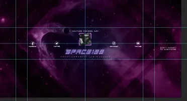 Artes p/ Canal Youtube PSD Diversos Premium 2024 Imagem