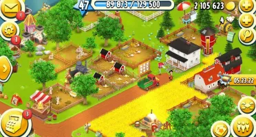 Hay Day Conta Top level 46+ com Celeiro cheio!!