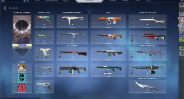 Conta Valorant com Skin
