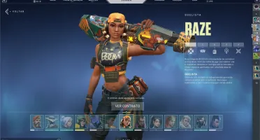 Conta Valorant com Skin