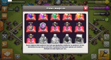Clash Of Clans Cv 12 Forte Heróis 100+