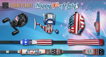 Fishing planet DLC (Happy 4th of July Pack Steam)