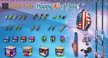 Fishing planet DLC (Happy 4th of July Pack Steam)