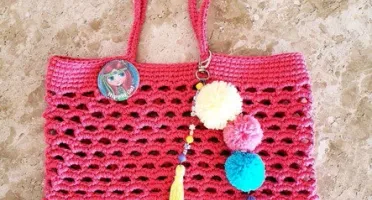 Chaveiro Pompom para Bolsas
