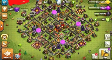 Conta CLASH OF CLANS CV10 + Casal de Heróis 26 - Promoção!