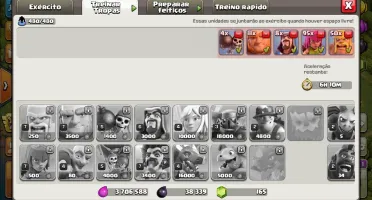 Conta CLASH OF CLANS CV10 + Casal de Heróis 26 - Promoção!