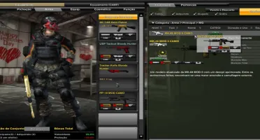 CONTA COMBAT ARMS - ITENS PERMANENTES