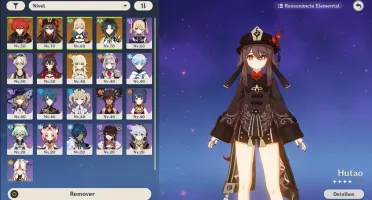 Genshin Impact Xiao + Hu Tao + Diluc + Jean + Amos bow