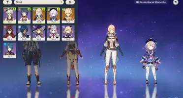 GENSHIN IMPACT CONTA COM QIQI E JEAN