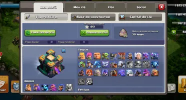 Vendo 2 Contas Clash of Clans TH14 + TH15 – R$ 300