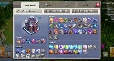 Vendo 2 Contas Clash of Clans TH14 + TH15 – R$ 300