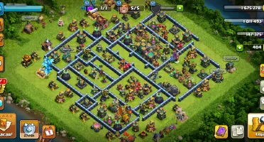 Vendo 2 Contas Clash of Clans TH14 + TH15 – R$ 300